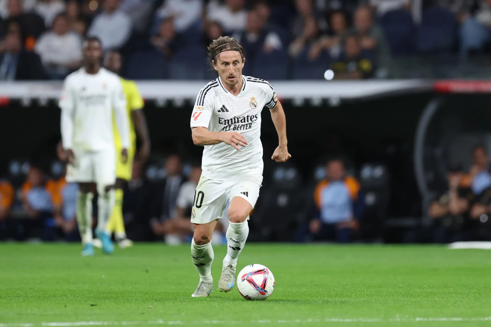 Luka Modric lors de la réception de Villarreal, le 5 octobre dernier, à l