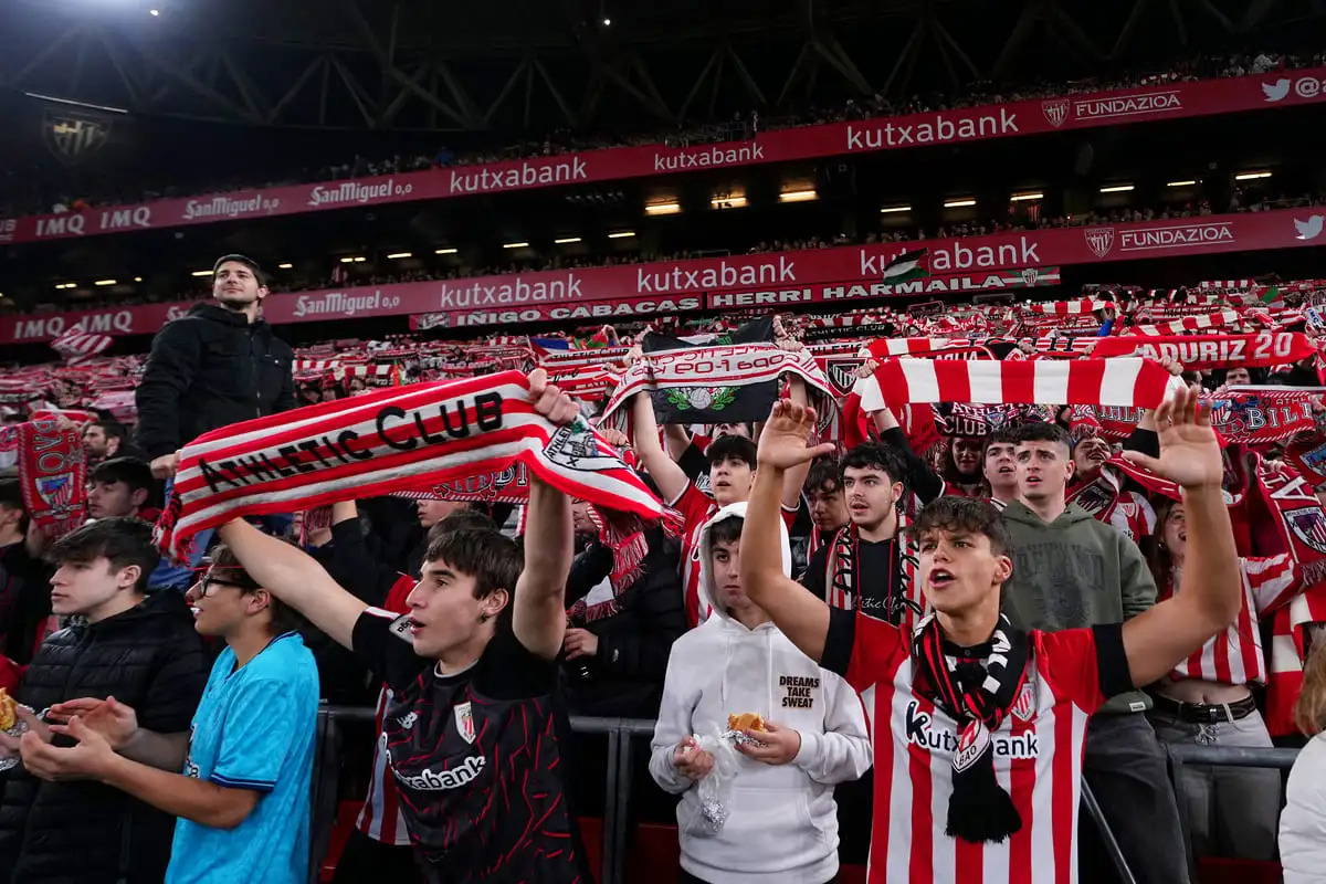 Les supporters de l’Athletic Club lors d’une rencontre de Liga (Photo by Juan Manuel Serrano Arce/Getty Images)