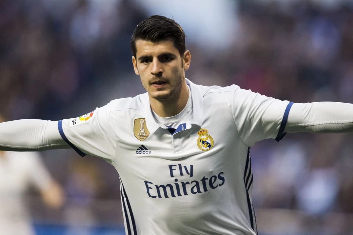 Morata est de très loin le joueur formé au club que le Real Madrid a vendu au prix le plus élevé (Photo by Juan Manuel Serrano Arce/Getty Images)