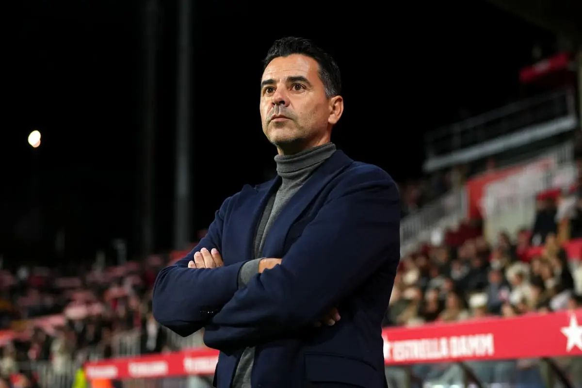 Míchel et son Girona ont été la sensation de la saison dernière en Liga (Photo by Alex Caparros/Getty Images)