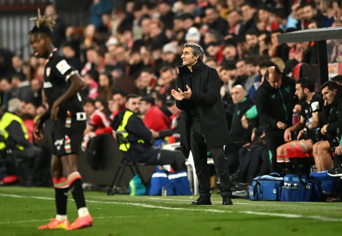 Ernesto Valverde a remporté la Copa del Rey la saison passée avec l’Athletic Club (Photo by Denis Doyle/Getty Images)