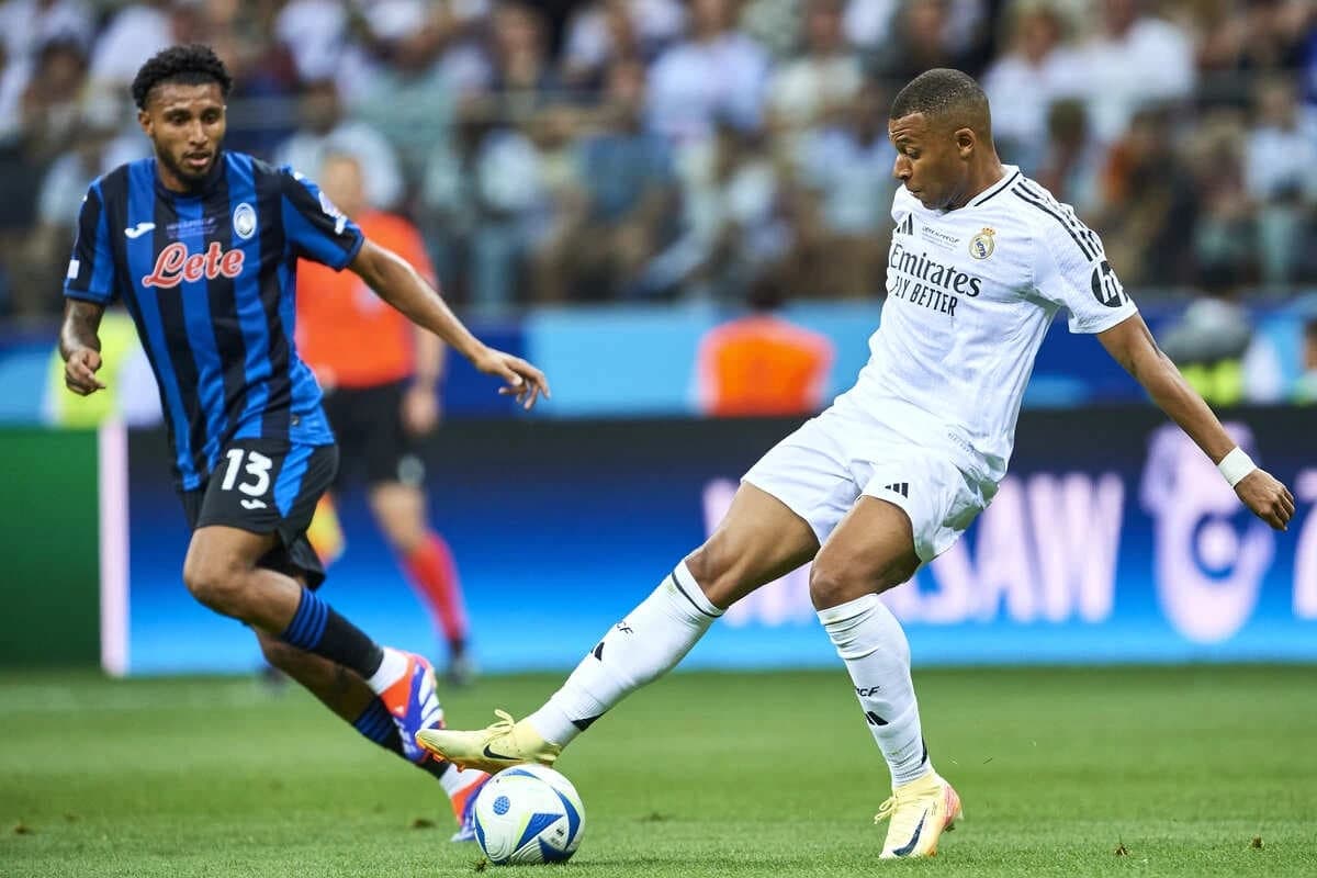 En août dernier, le Real Madrid avait vaincu l’Atalanta 2-0 et remporté la Supercoupe d’Europe (Photo by Adam Nurkiewicz/Getty Images)