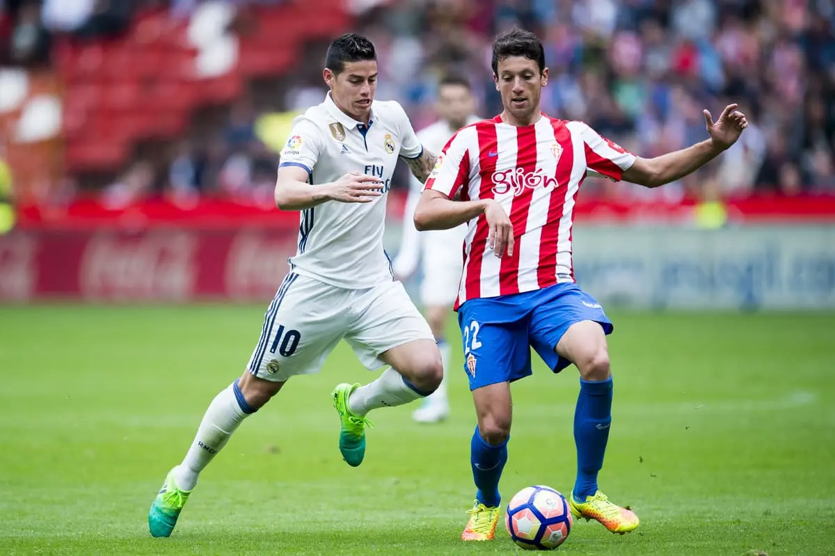 James Rodriguez lorsqu