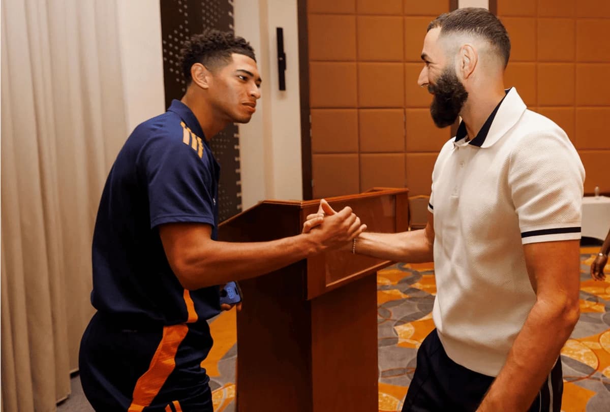 Karim Benzema et Jude Bellingham (realmadrid.com)