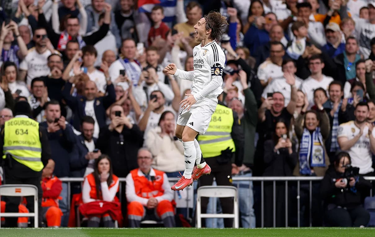 Luka Modric a encore agrandit sa légende avec un but d