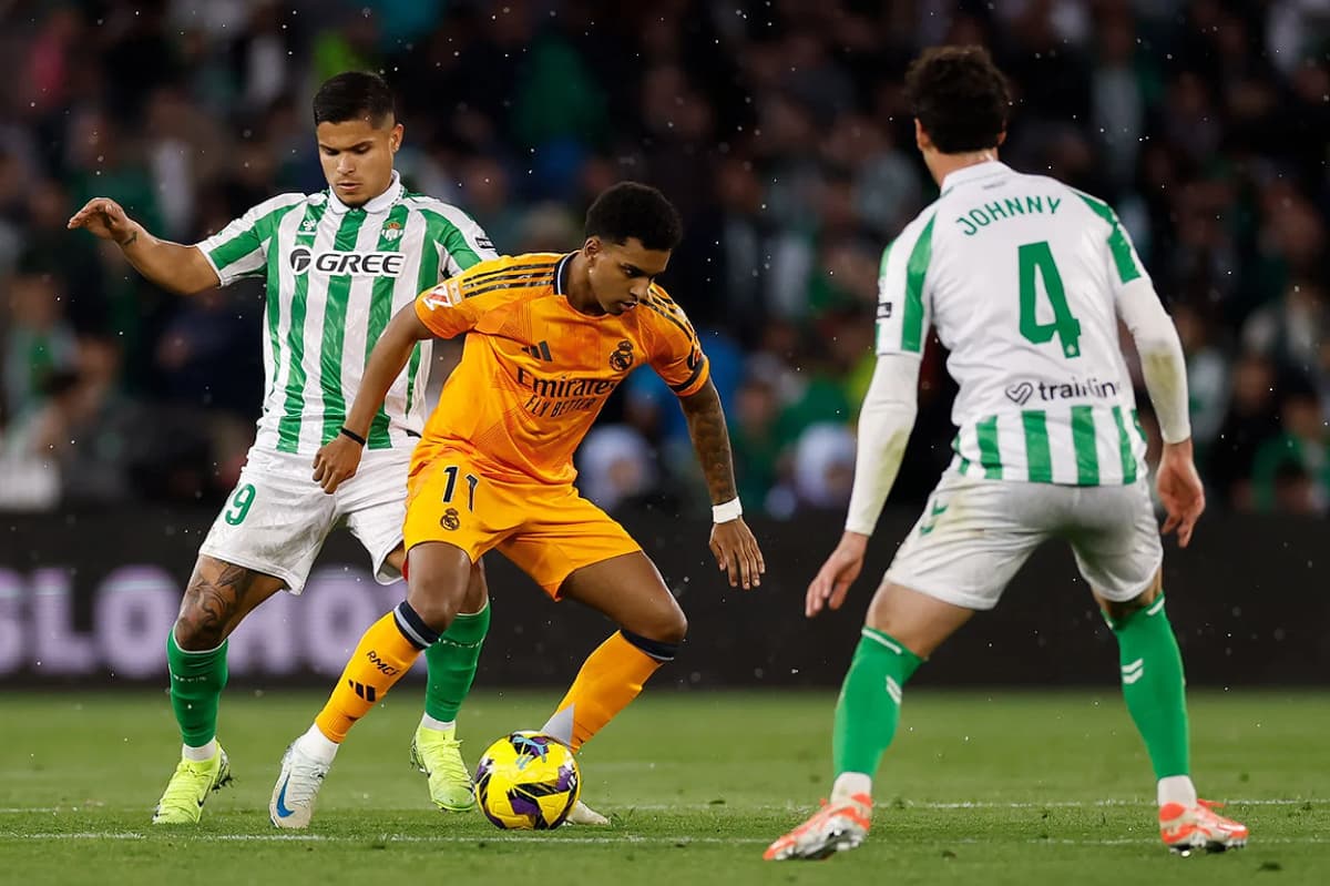 Rodrygo et ses deux compères de l