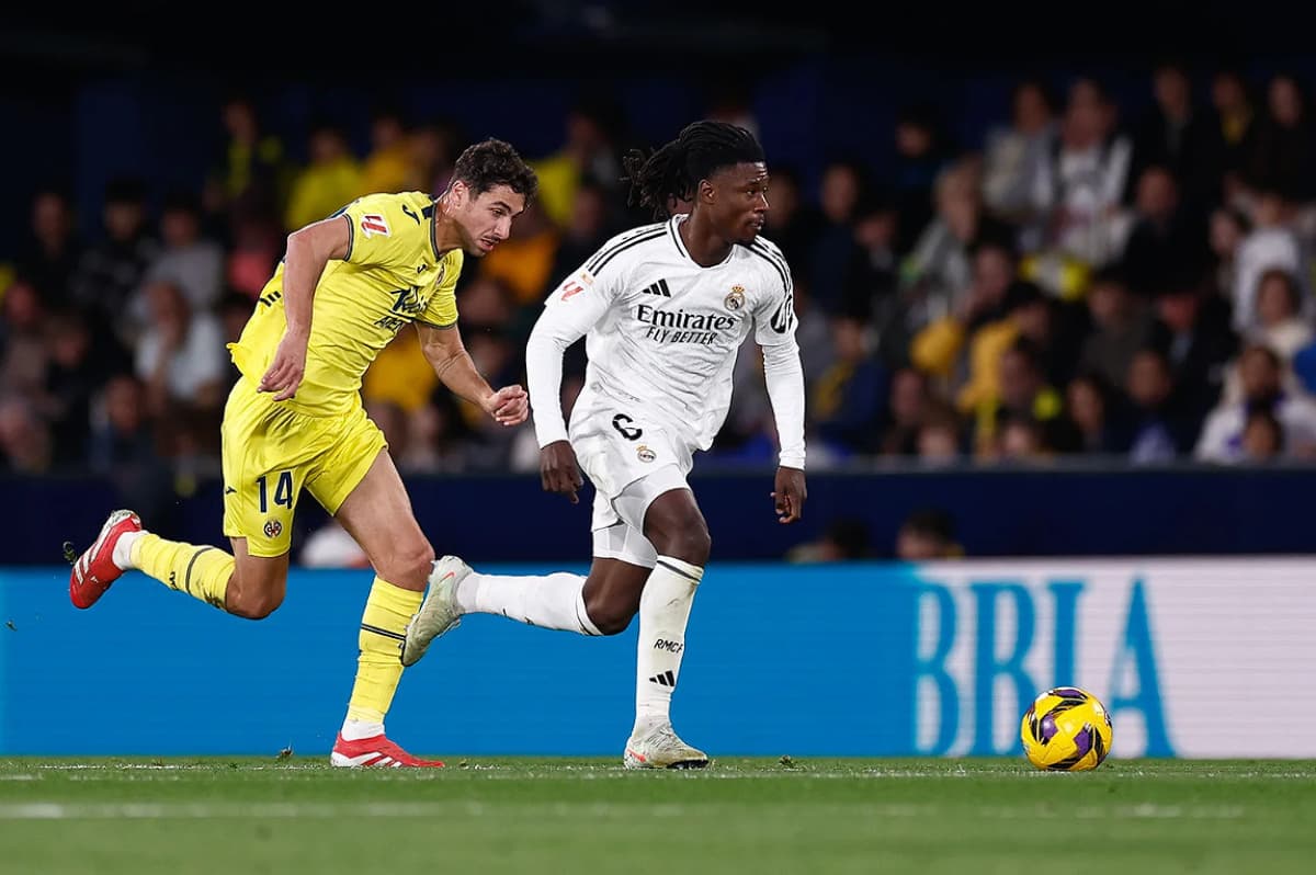 Camavinga a retrouvé de sa superbe face à Villarreal (realmadrid.com)