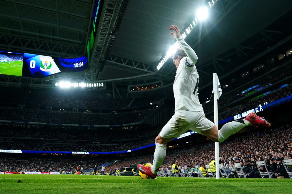 Le Real Madrid est toujours autant inoffensif sur ses corners (Photo by Angel Martinez/Getty Images)
