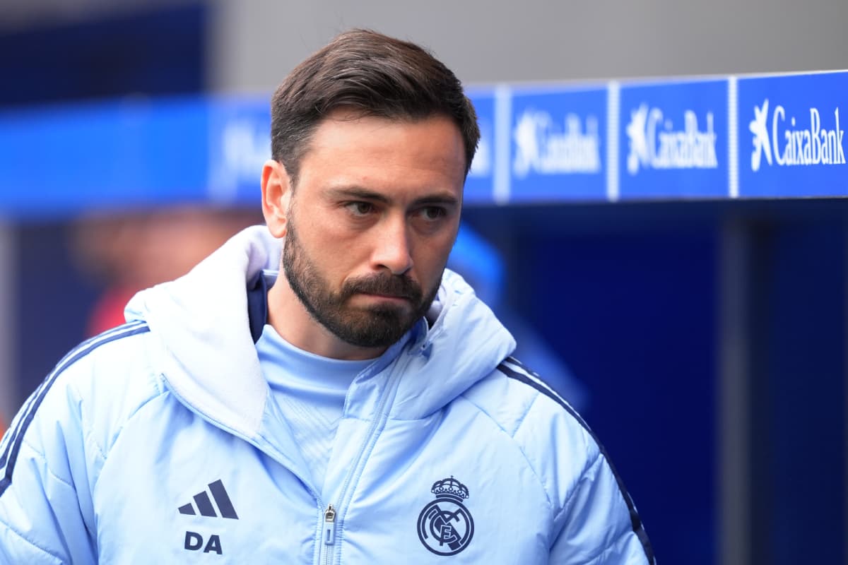 Davide Ancelotti a dirigé sa première rencontre avec le Real Madrid (Photo by Juan Manuel Serrano Arce/Getty Images)