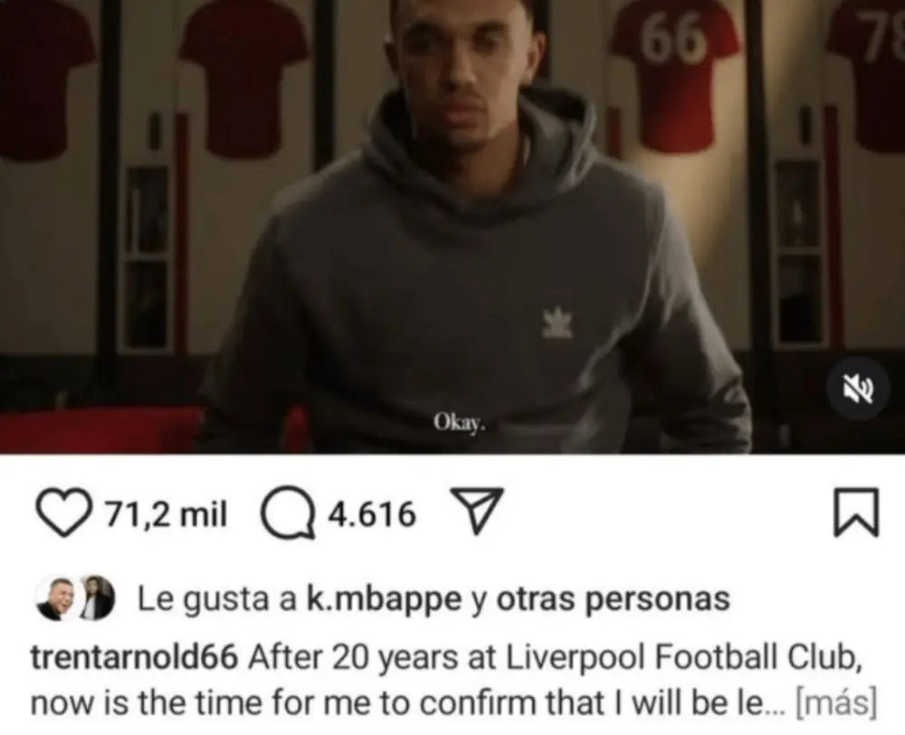 Le "like" de Mbappé sur Instagram par rapport à l