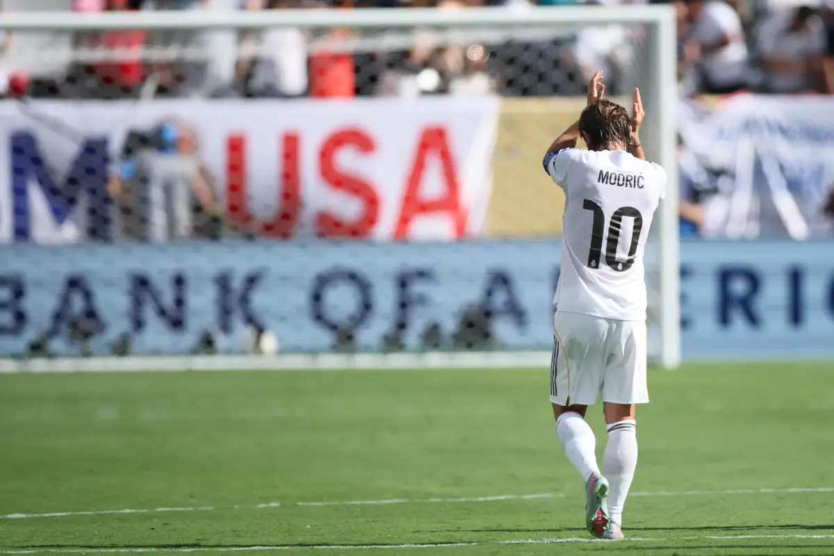 Modric laissera un souvenir impérissable chez tous les madridistas (Photo by Alex Grimm/Getty Images)