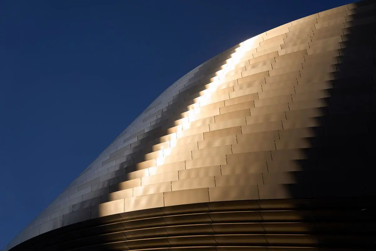 MADRID, SPAIN - FEBRUARY 19: General view outside the stadium prior to the UEFA Champions League 2024/25 League Knockout Play-off second leg match between Real Madrid C.F. and Manchester City at Santiago Bernabeu Stadium on February 19, 2025 in Madrid, Spain. (Photo by Angel Martinez/2025 Getty Images)