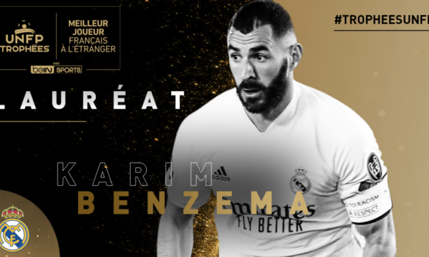 Karim Benzema élu meilleur joueur français de l’étranger