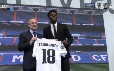 Tchouaméni : « Je suis heureux d’être ici et de débuter mon histoire avec le Real Madrid »
