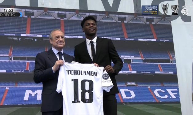 Tchouaméni : « Je suis heureux d’être ici et de débuter mon histoire avec le Real Madrid »