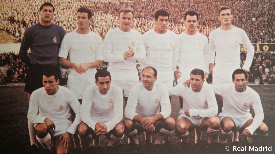 Le Real Madrid champion d'Espagne en 1962-1963.