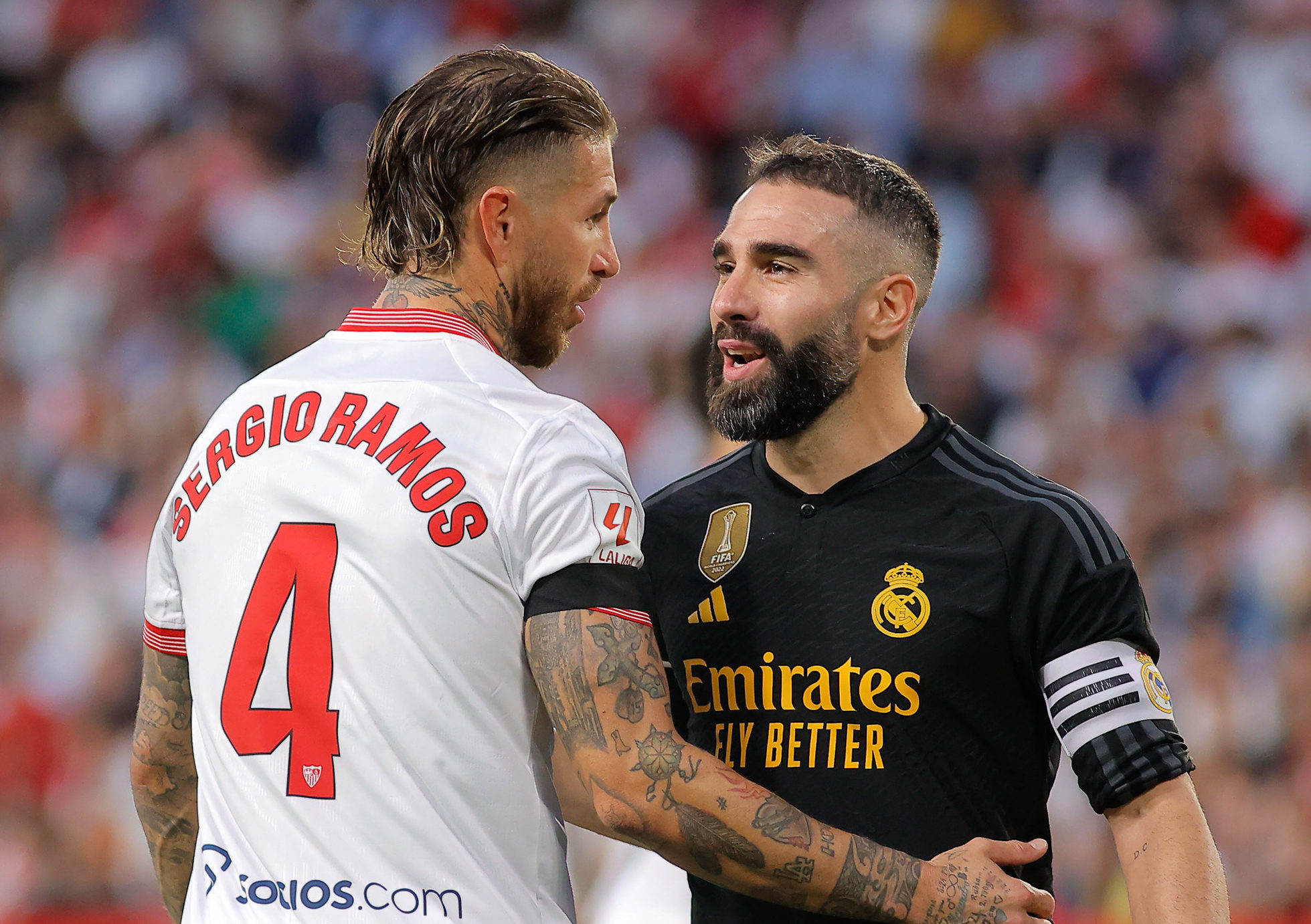Sergio Ramos et Dani Carvajal, anciens coéquipiers au Real Madrid (Icon Sport)