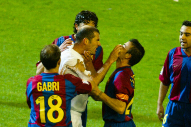 Zinedine Zidane (Real Madrid) et Luis Enrique (FC Barcelone) (Icon Sport)