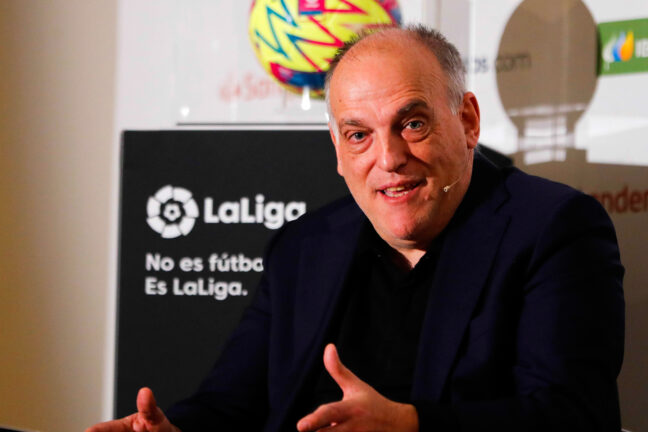 Le TAD ouvre une enquête contre le président de LaLiga