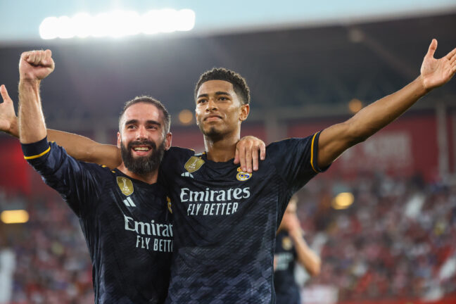 Dani Carvajal et Jude Bellingham, coéquipiers en club mais adversaires à l'Euro (Icon Sport)