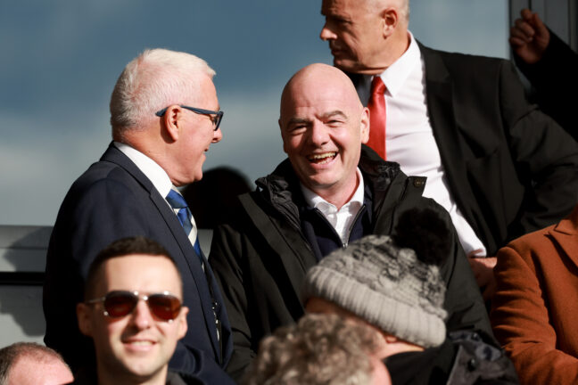 Infantino content du choix du lieu de la finale du mondial 2030
