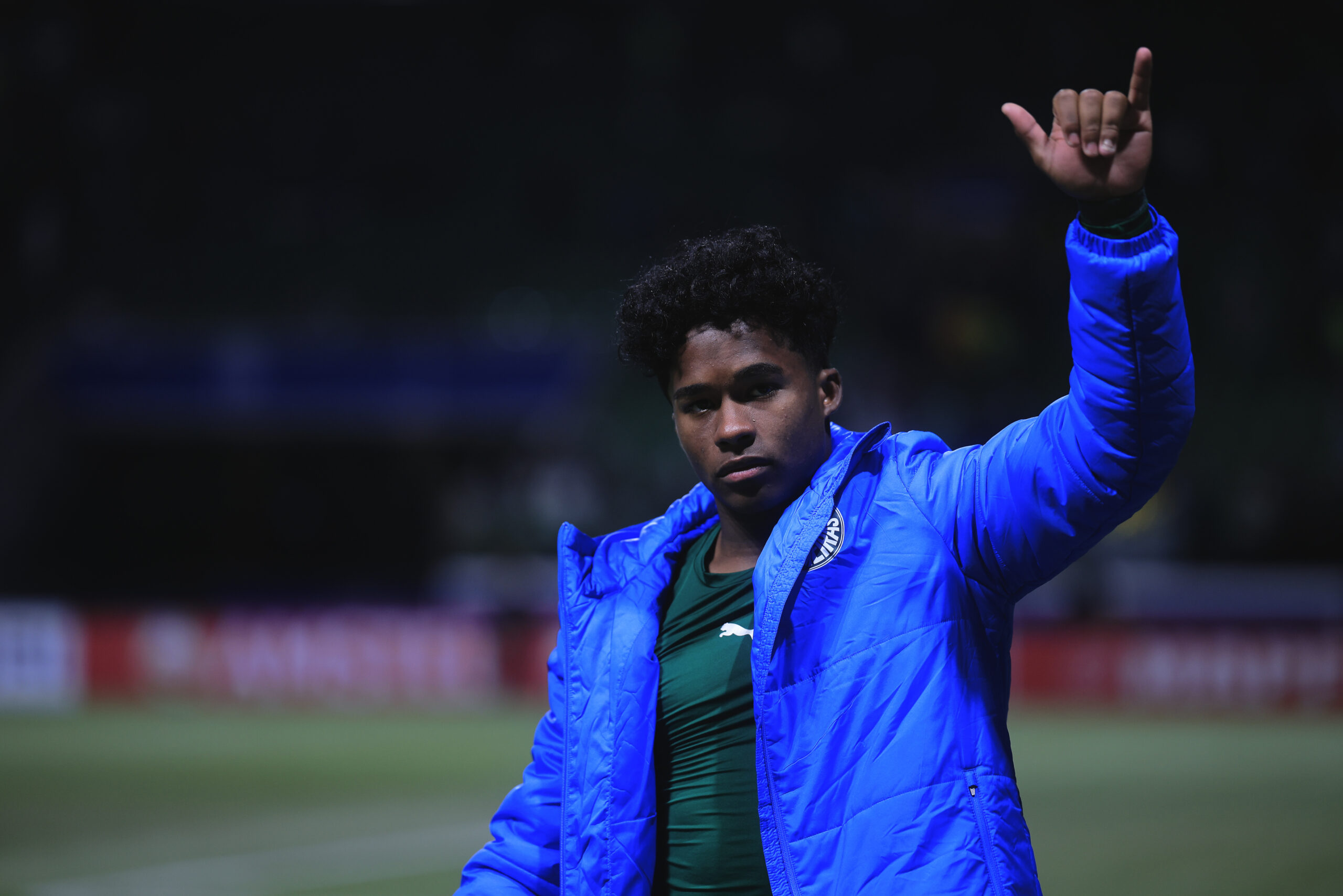 Endrick après son dernier match pour Palmeiras