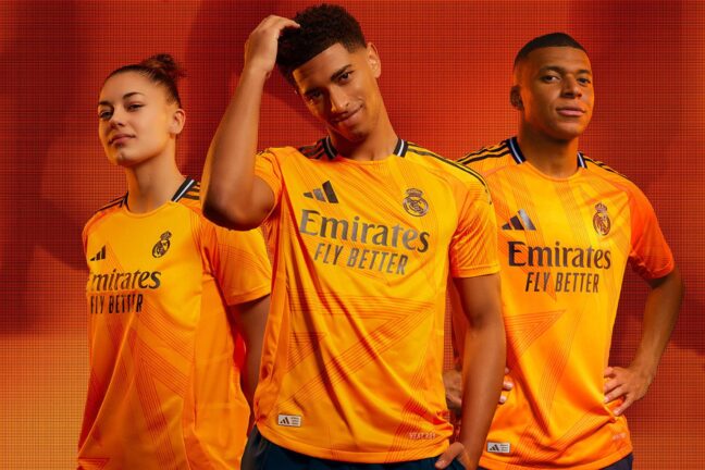 Le maillot extérieur du Real Madrid a été dévoilé ce lundi (realmadrid.com)