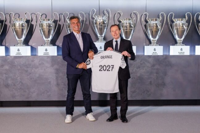 Orange devient un nouveau partenaire du Real Madrid