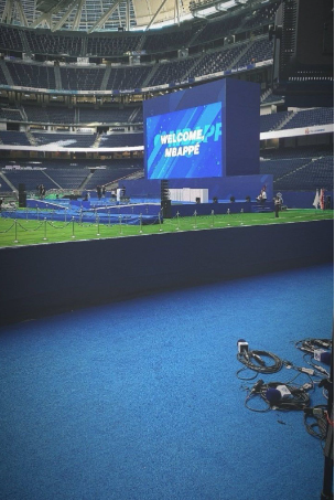 Santiago Bernabéu attend Kylian Mbappé