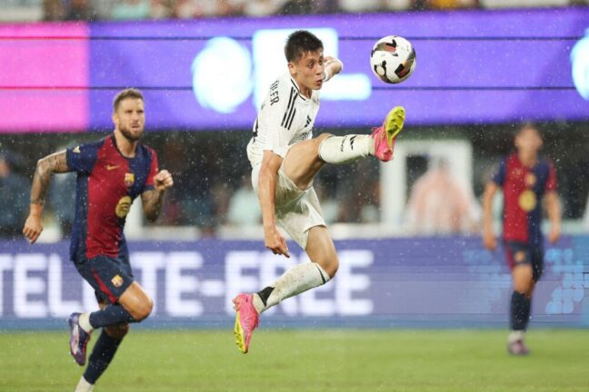 Arda Güler lors du Real Madrid-Barça (Icon Sport)