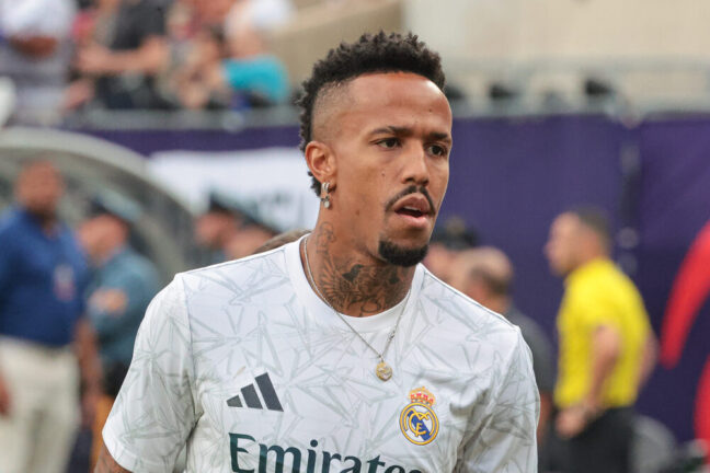 Militão a été titularisé lors du Real Madrid-Barça (Icon Sport)