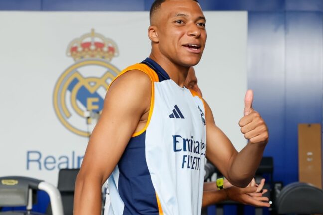Mbappé a effectué son premier entraînement avec ses coéquipiers