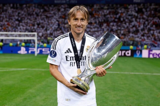 Luka Modrić est le joueur de l'histoire du Real Madrid avec le plus de trophées