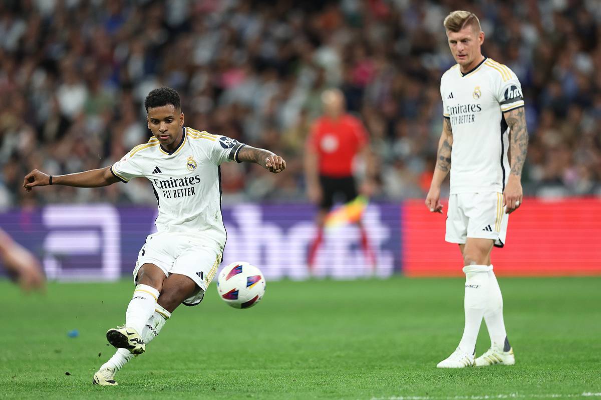 Rodrygo et Kroos, élève et maître ? (Getty Images)