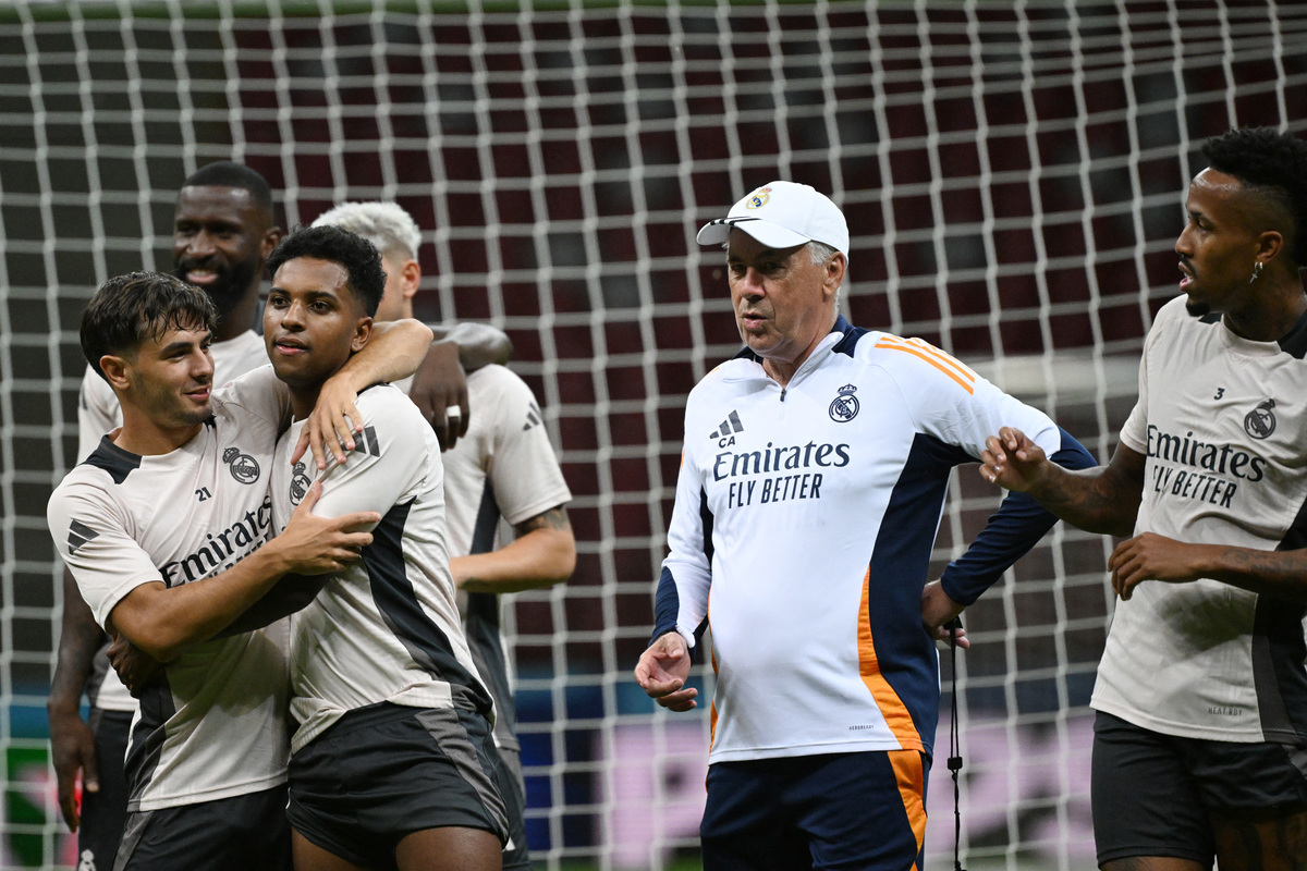 L'ambiance est bonne au sein de l'effectif avant d'affronter l'Atalanta (Getty Images)