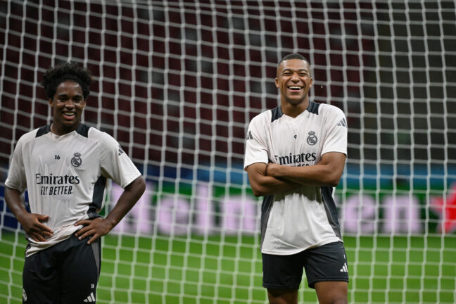 Endrick et Mbappé sont les deux recrues du Real Madrid durant ce mercato (Getty Images)