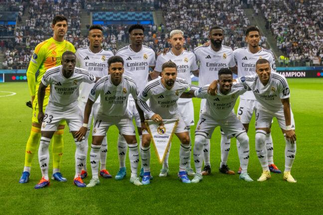 Le onze du Real Madrid la Supercoupe d'Europe serait le même en Liga (Getty Images)