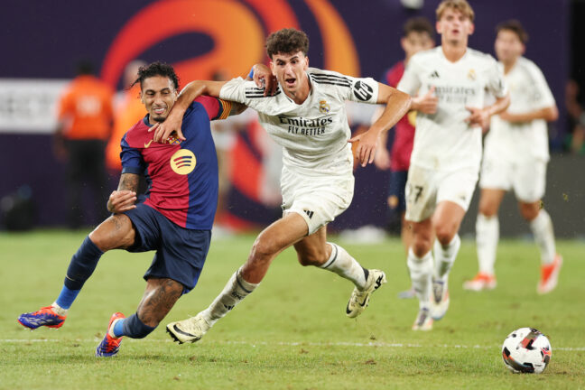 Jacobo Ramon lors du Clasico amical (Getty Images)
