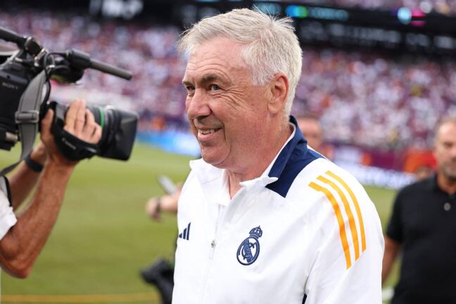 Carlo Ancelotti a un plan pour la Supercoupe d'Europe (Getty Images)