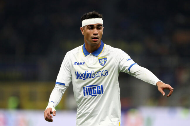 Reinier lors d'un match avec Frosinone la saison passée (Getty Images)