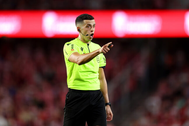 Victor Garcia Verdura lors d'un Granada-Real Betis (Getty Images).