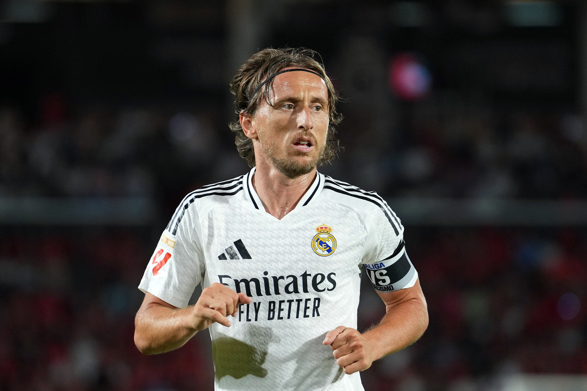 Luka Modrić lors de RCD Majorque - Real Madrid (Getty Images).