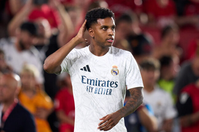 Rodrygo Goes lors de Majorque - Real Madrid (Getty Images).