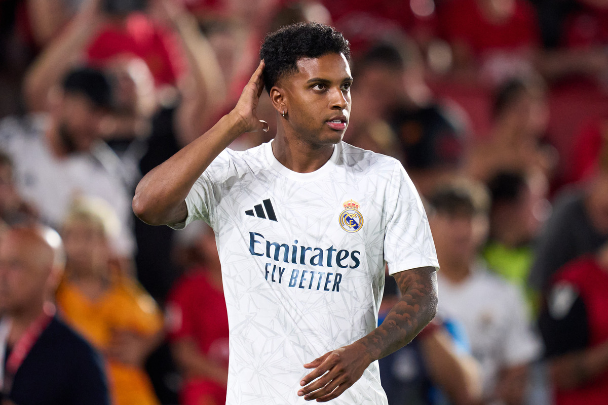 Rodrygo Goes lors de Majorque - Real Madrid (Getty Images).