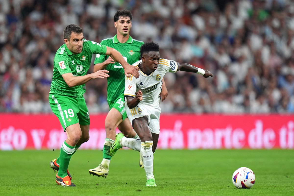 Le Real Madrid face au Real Betis la saison passée (Getty Images)