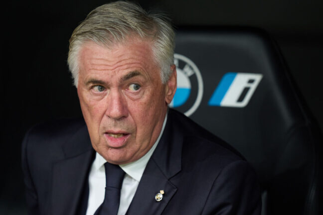 La composition d'Ancelotti pour affronter Las Palmas en Liga a été dévoilée (Getty Image)