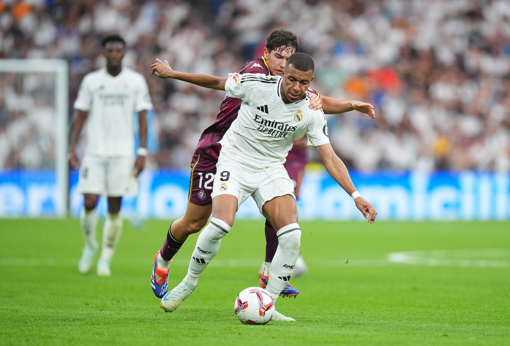 Kylian Mbappé (Real Madrid) face à Real Valladolid (Getty Images)