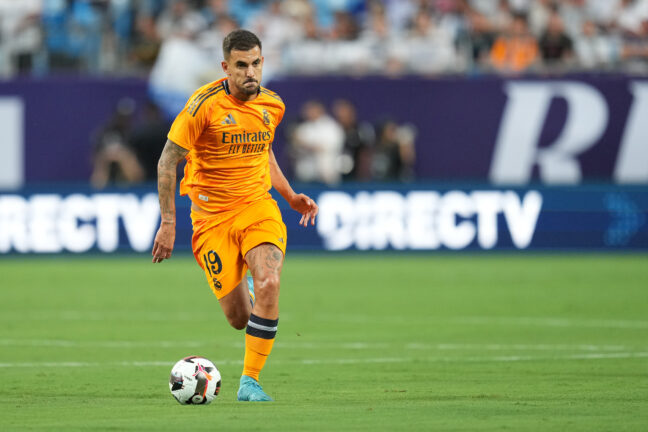 Dani Ceballos lors du match face à Chelsea. (Getty Images)