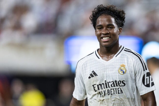 Endrick a donné son top 5 pour la Ballon d'Or