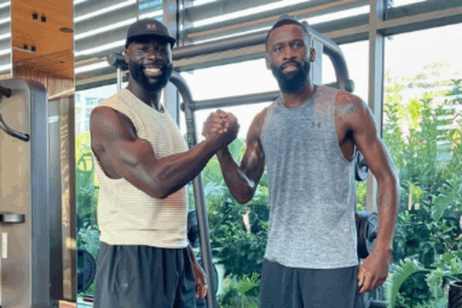 Antonio Rüdiger et son coach personnel Noah Sani (Instagram)